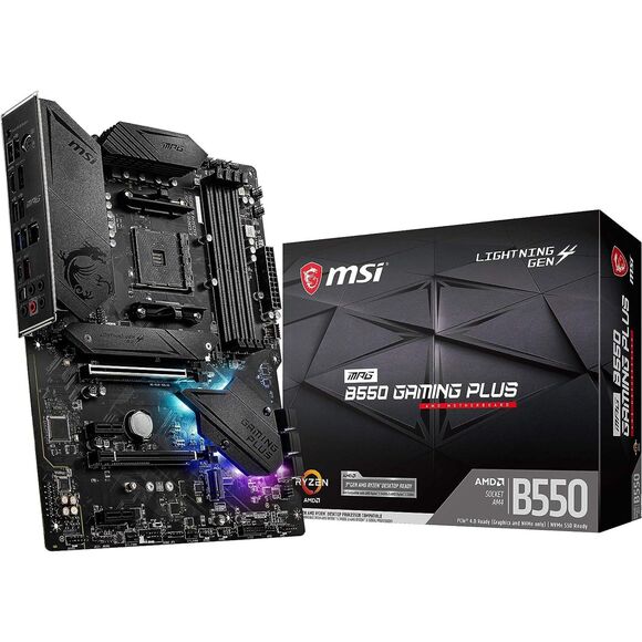 MSI MPG B550 GAMING PLUS Gaming Motherboard (1802)